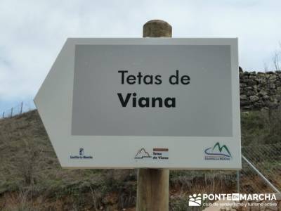 Senderismo Guadalajara - Monumento Natural Tetas de Viana. equipamiento trekking